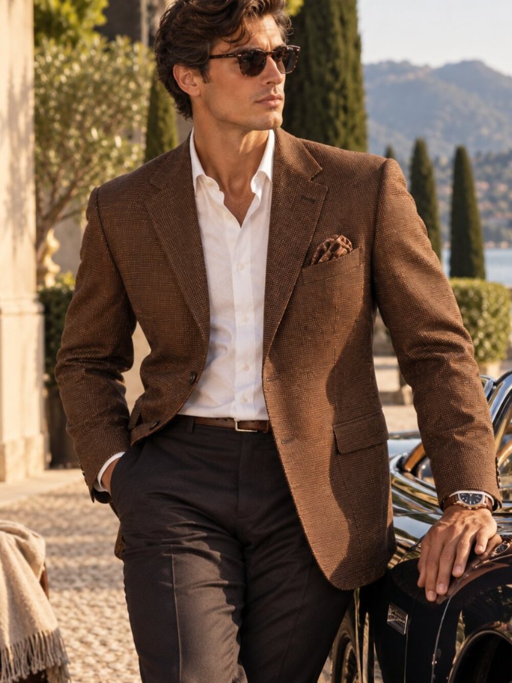 Title  Ermenegildo Zegna Trofeo Mens 48L 100% Wool Blazer EU 58L Italy